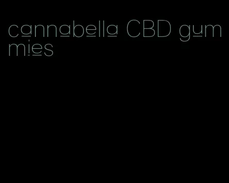 cannabella CBD gummies