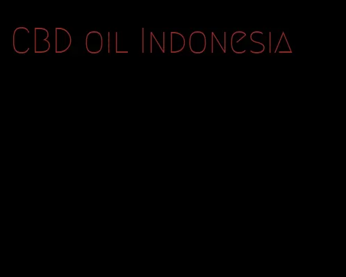 CBD oil Indonesia