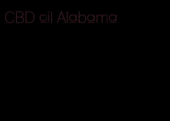CBD oil Alabama
