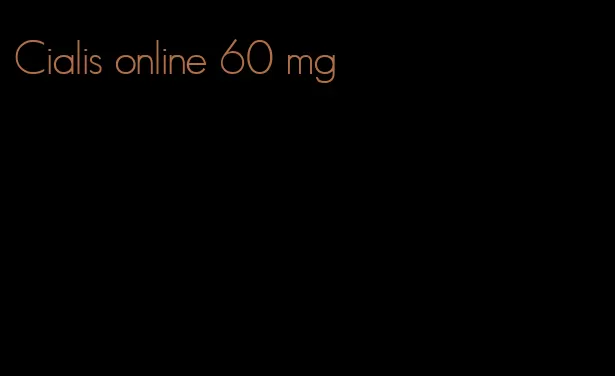 Cialis online 60 mg