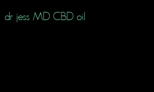 dr jess MD CBD oil