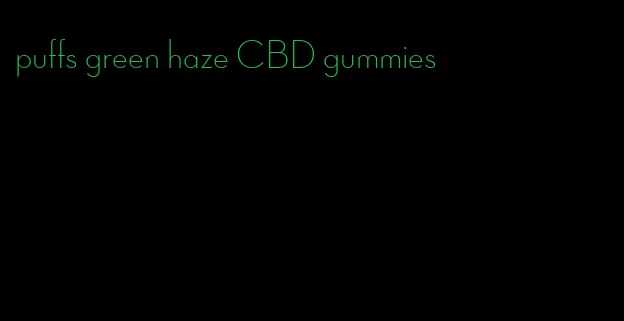 puffs green haze CBD gummies