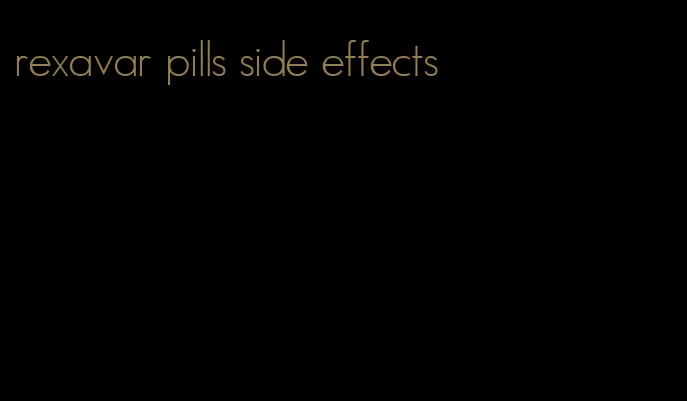 rexavar pills side effects